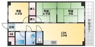 ヴィラみどりの物件間取画像